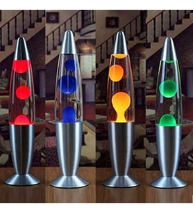 Dekoratif Lav Lamba - Lava Lamp Büyük Boy 41 Cm