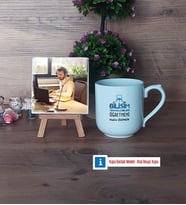 Bilişim Teknolojileri Öğretmeni Fotoğraflı Dekoratif Taş, Kupa Bardak Beyaz Hediye Öğretmenler Günü Hediyesi (Model 5)