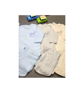 Elbebek King Bebek Pijama (Krem)