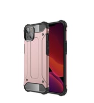 Apple iPhone 13 Kılıf Zore Crash Zırh Silikon Kılıf (Rose)