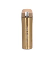 Sedef Silver Kişiye Özel İsim Yazılabilir Hediyelik İsimli  400 mL Paslanmaz Çelik Thermos Bardak Mug Kahve Çay Termos (Gold)