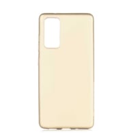 Samsung Galaxy S20 FE Kılıf Soft Mat Premier Case (Gold)