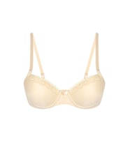 NBB Hafif Destekli Dantelli Balenli Soft Cup Klasik Kesim Sütyen- 3591 (Ten)