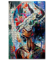 Cakapuzzle Boğa Burcu Kadın Fiğürü Görseli Puzzle Yapboz MDF (Ahşap) (255 Parça)