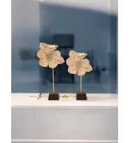 KUŞLU ÇİÇEKLİ BİBLO  C 4290 (Siyah)