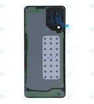 Samsung A22 4G Arka Pil Kapağı SM-A225F, LENS HARİÇ (Siyah)