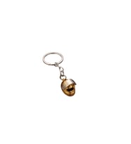 Mini Kask Metal Anahtarlık (Sarı)