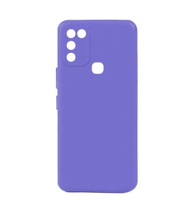 İnfinix Hot 11 Play Kılıf Zore Biye Silikon Kılıf (Lila)