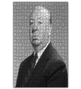 Cakapuzzle Alfred Hitchcock Efsane Yönetmen Puzzle Yapboz MDF (Ahşap) (1000 Parça)