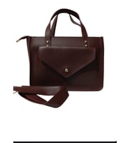 AL ZE DESIGN MİSS LUXE EL VE OMUZ ÇANTASI (Bordo)