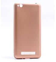 Xiaomi Redmi 4A Kılıf Soft Mat Premier Case (Gold)