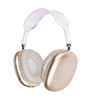Kablosuz Bluetooth Kulaklık Type-C Şarj ve Aux Girişi, Yüksek Bass ve Hi-Fi Ses Kalitesi (KIRMIZI) (Gold)