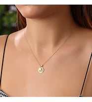Kişiye Özel 925 Ayar Gümüş Bebek El ve Ayak Kolye (Rose)