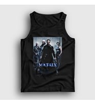 Presmono Unisex Beyaz Cover Film The Matrix Atlet 253680tt (Siyah)