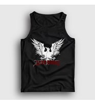 Presmono Unisex Beyaz Logo Alter Bridge Atlet 438620tt (Siyah)