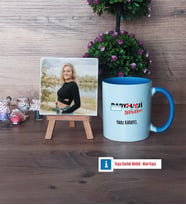 Radyoloji Teknikeri Fotoğraflı Dekoratif Taş, Kupa Bardak Beyaz Hediye (Model 4)