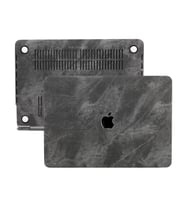 MacBook Air Kılıf HardCase A1369 A1466 ile Uyumlu Koruyucu Kılıf Fabric01 (Füme)