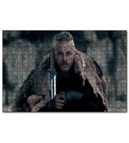 Cakapuzzle Viking Travis Fimmel  Puzzle Yapboz MDF (Ahşap) (500 Parça)