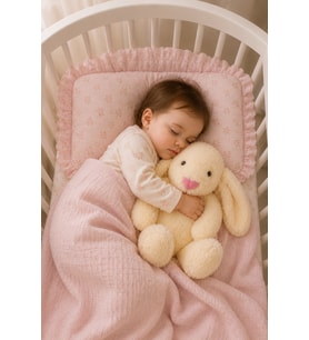Özgüner Uyku Arkadaşım 45 cm Pelüş Tavşan (Krem)