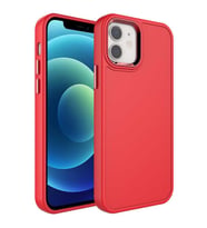 Apple iPhone 11 Kılıf Boto x Pastel Renk Kılıf (Kırmızı)