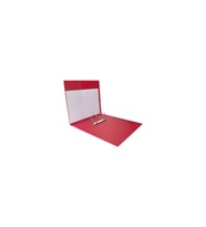Evrak Sunum Tanıtım Firma Klasörü A4 Pvc 7 cm 2 Halkalı 520 Yaprak Kapasiteli Ring Binder File 27,5x32 cm (Kırmızı)