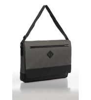 Bagorama PING Unisex 15 inch Laptop, Çapraz ve Omuz Postacı Çantası (Füme)