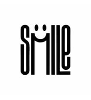 Smile Sticker Beyaz 15x15 CM (Beyaz)