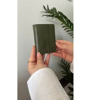Hakiki gerçek deri erkek cüzdanı (Yeşil)