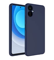 Tecno Camon 19 Neo Kılıf Zore Mara Lansman İç Yüzeyi Kadife Kılıf  (Lacivert)