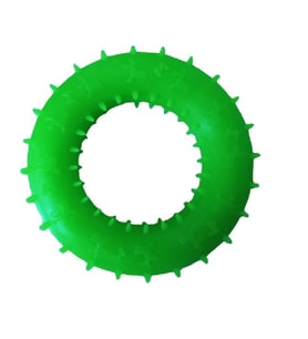 PLASTİK SİMİT KEMİK ( L ) 11 Cm Sarı (Yeşil)
