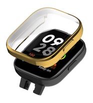 Xiaomi Redmi Watch 3 360 Derece Korumalı Kasa ve Ekran Koruyucu Watch Gard 30 (Gold)