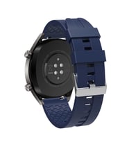 Samsung Galaxy Watch 4 5 6 7 FE 40 40 44 Classic 42 43 46 47 mm Kordon Silikon Ş (Lacivert)