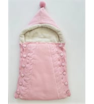 Welsoft Astarlı Triko Kundak (Pembe)