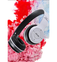 Kulaküstü Bluetooth Kulalık Kablosuz Kulaküstü Bluetooth Kulaklık Kafa Üstü (Beyaz)