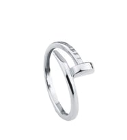 Kartier Model Çivi Yüzük Unisex Model - 2168 (Gümüş)