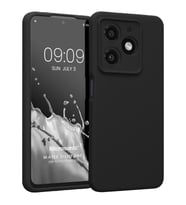 Microsonic Matte Silicone TECNO Spark 20C Kılıf Rose Gold (Siyah)