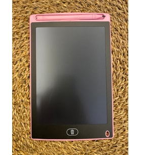 Mıknatıslı Çizim Tablet Elektronik Lcd Yazı Tahtası 8.5 inç (Pembe)