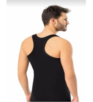 ERDEM 1121 ERKEK LİKRALI ASKILI SPORCU ATLET 10 ADET (Siyah)