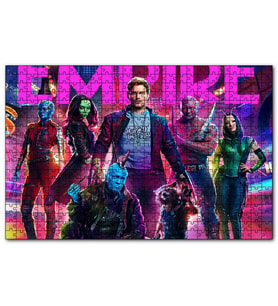 Cakapuzzle Guardians of The Galaxy Vol2 Kadro Puzzle Yapboz MDF (Ahşap) (500 Parça)