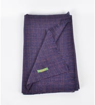 ELEGANSA Şıklığı ve Sıcaklığı Bir Arada Sunan Kaşmir Dokulu Omuz Atkısı - Lüks, Yumuşak ve Trendy! (Lila-Bej)
