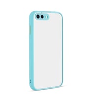 Uyumlu Model Apple iPhone 7 Plus Kılıf Kamera Korumalı Mat Kapak (Turkuaz)
