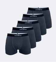 Malabadi 5 Li Paket Erkek Pamuklu Boxer 5M075 (Antrasit)