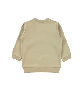 Civil Baby Kız Bebek Sweatshirt 6-18 Ay Lila (Sütlü Kahve)