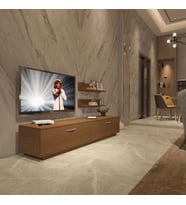 Decoraktiv Eko 4B Slm Std Tv Ünitesi Tv Sehpası - Parlak Beyaz (Ceviz)