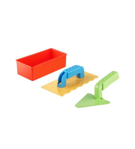 LC Spatula & Tuğla Kum Kalıbı  LC-30866 (Turuncu)