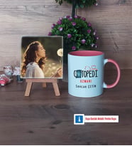 Ortopedi Uzmanı Fotoğraflı Dekoratif Taş, Kupa Bardak Beyaz Hediye (Model 6)