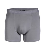 3'Lü Yıldız 38-39-40-41-42 Erkek Modal Pamuklu Likralı Boxer Renk (Gri)