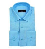 Erkek Slim Fit Gömlek Bgl-st00095 (Turkuaz)