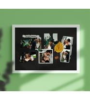 Kişiye Özel 6 Fotoğraflı Kolaj Tasarım Çerçeve (Beyaz)