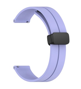 Microsonic Samsung Galaxy Watch Active 2 44mm Kordon Ribbon Line Yeşil (Lila)